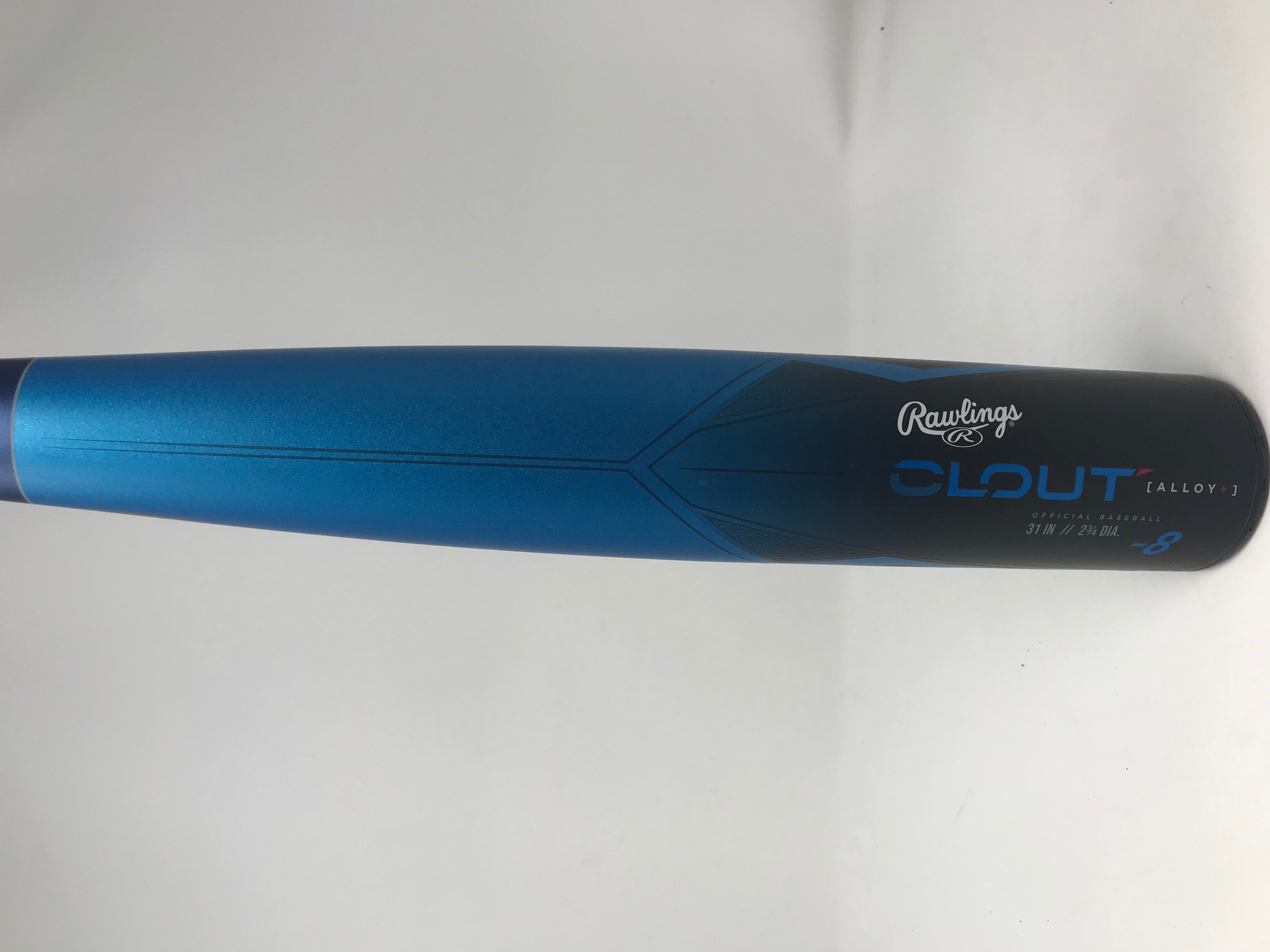 Batte Baseball Rawlings 2023 Clout USSSA -8 Drop - 30/22 - 2 3/4" Baril (occasion)