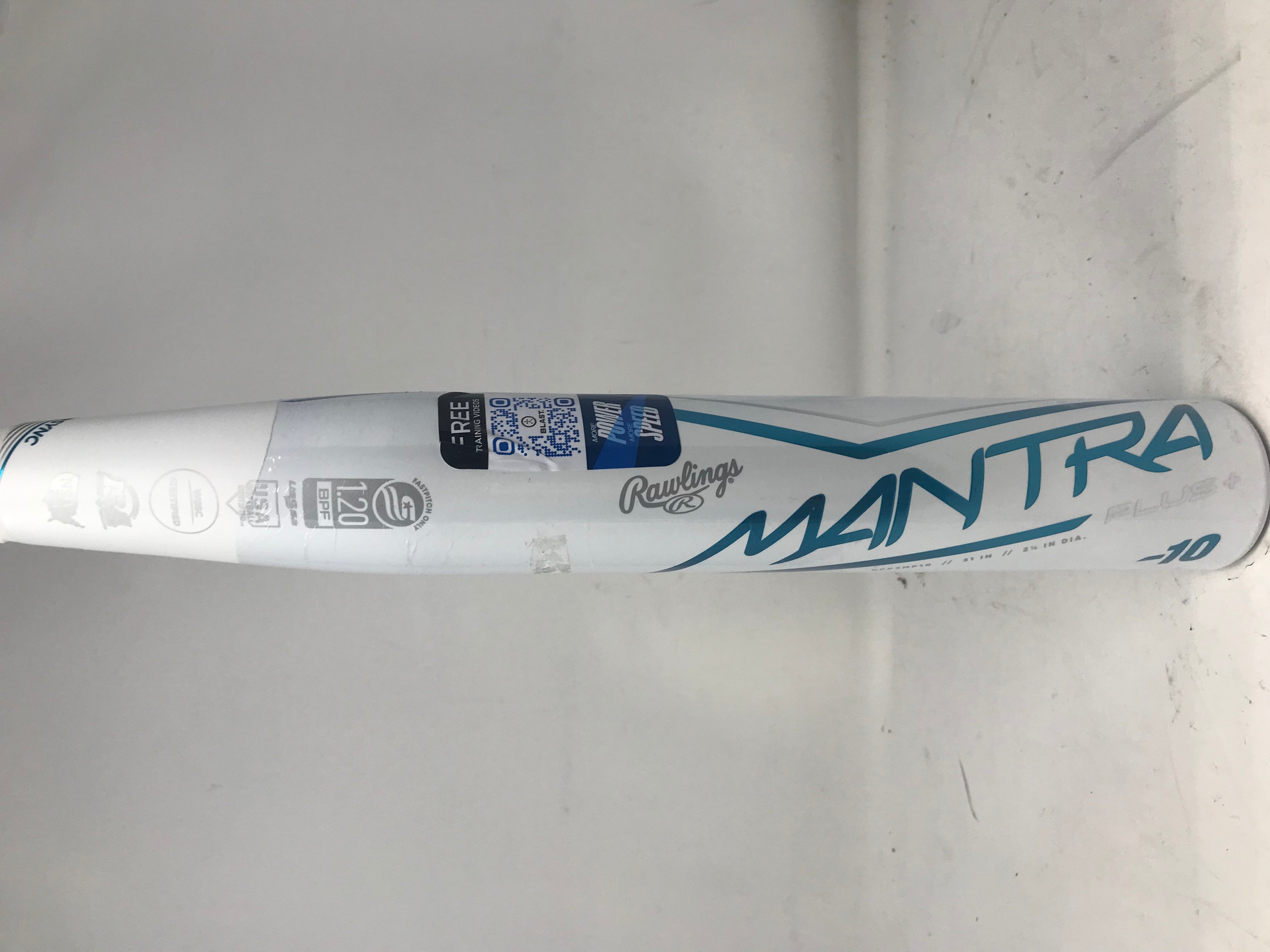 Rawlings Mantra Plus Jocelyn Alo Special Edition -10 Fastpitch Softball Bat White Rawlings Mantra Plus Jocelyn Alo Special Edition -10 Fastpitch Softball Bat White