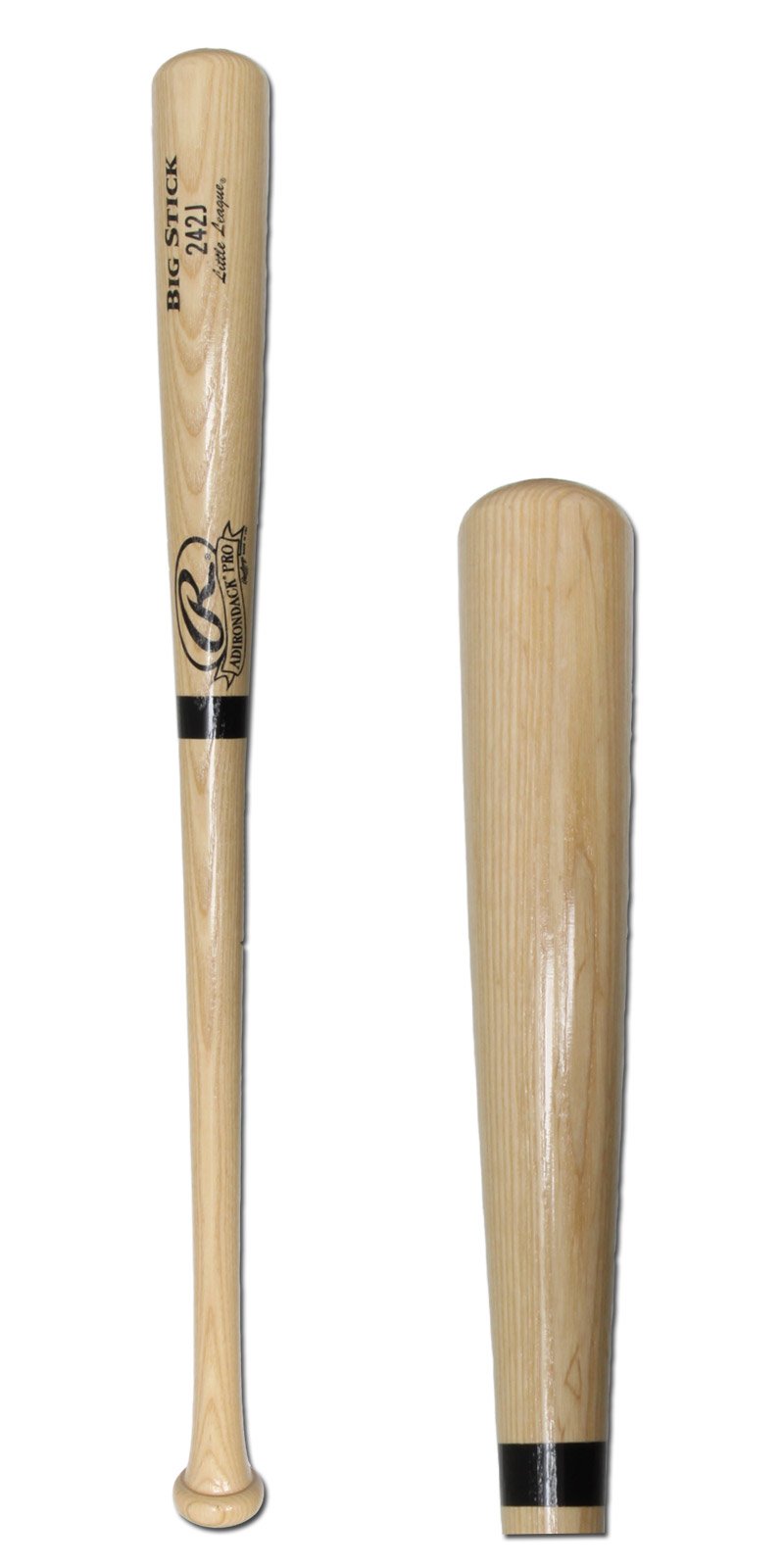 New Rawlings 242J Adirondack Big Stick Wood Bat Natural – Premier Bats