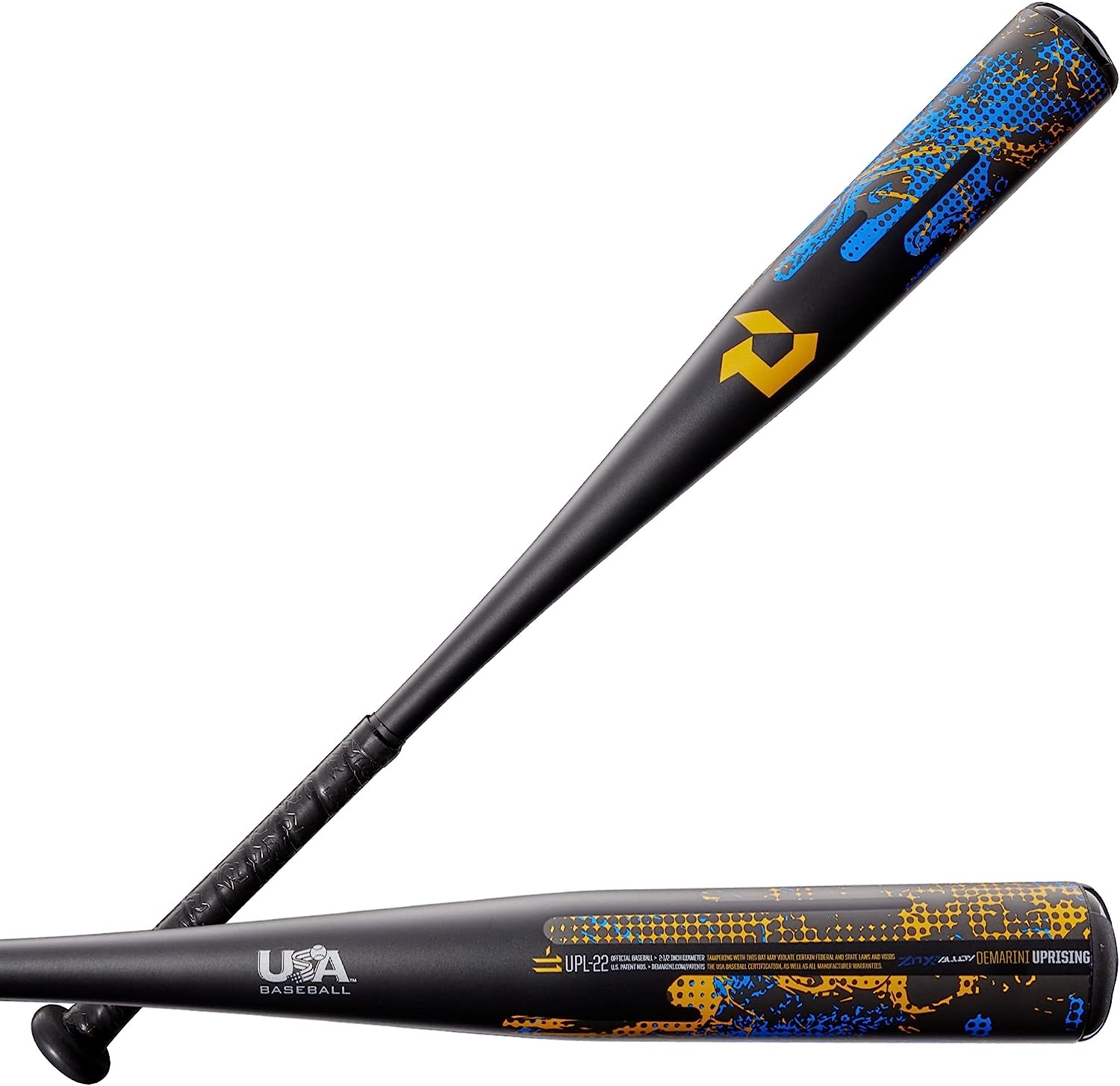 Batte de baseball Demarini Uprising DX-1 UPY-19 (-10) 17 oz Batte de baseball Demarini Uprising DX-1 UPY-19 (-10) 17 oz