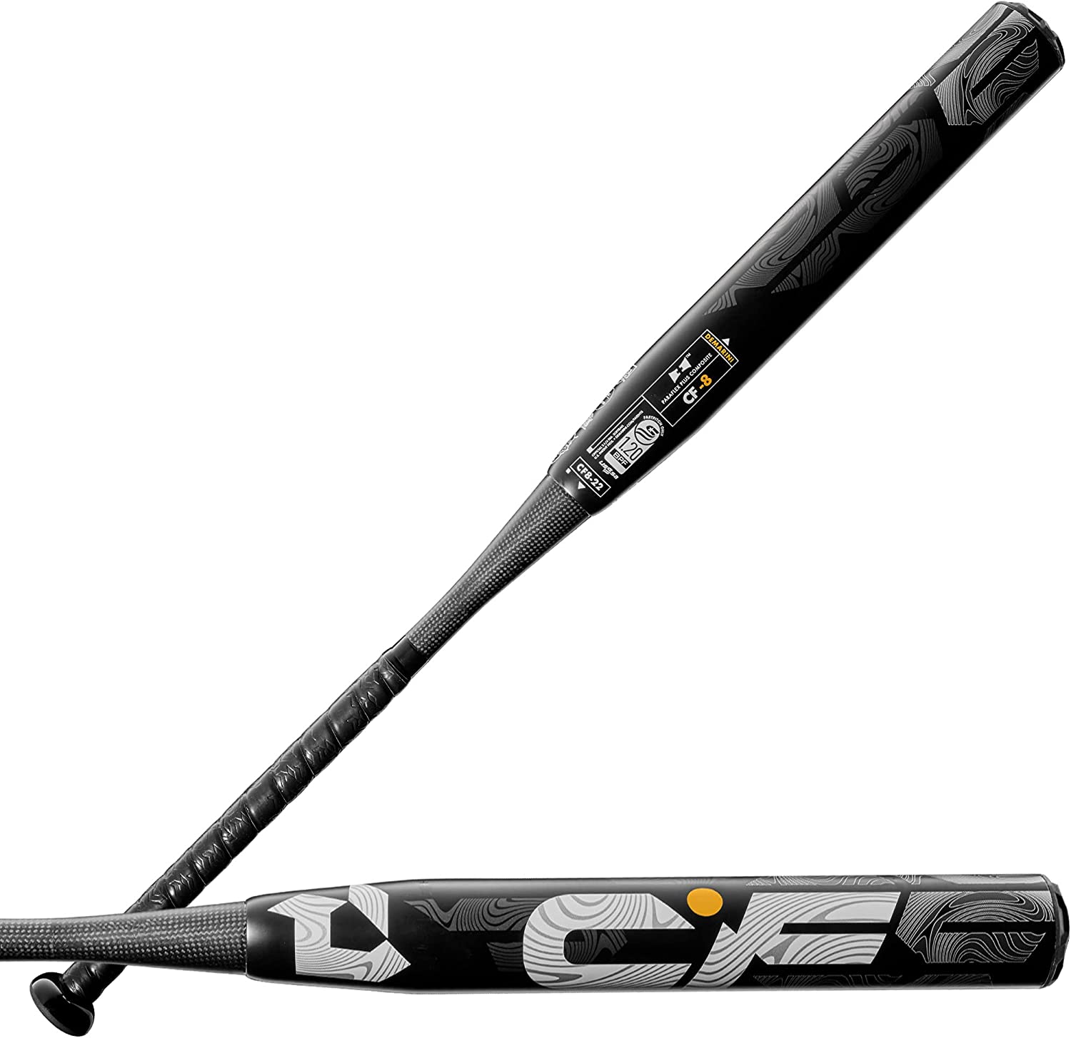 New DeMarini 2022 CF Fastpitch Sotball Bat Series Black/White Premier
