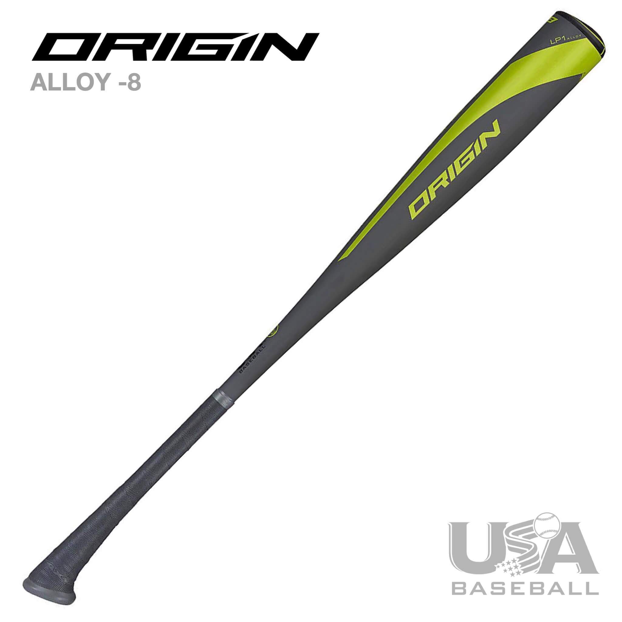 New Baden Sports 2021 Origin USA Bat (-8) 2-5/8