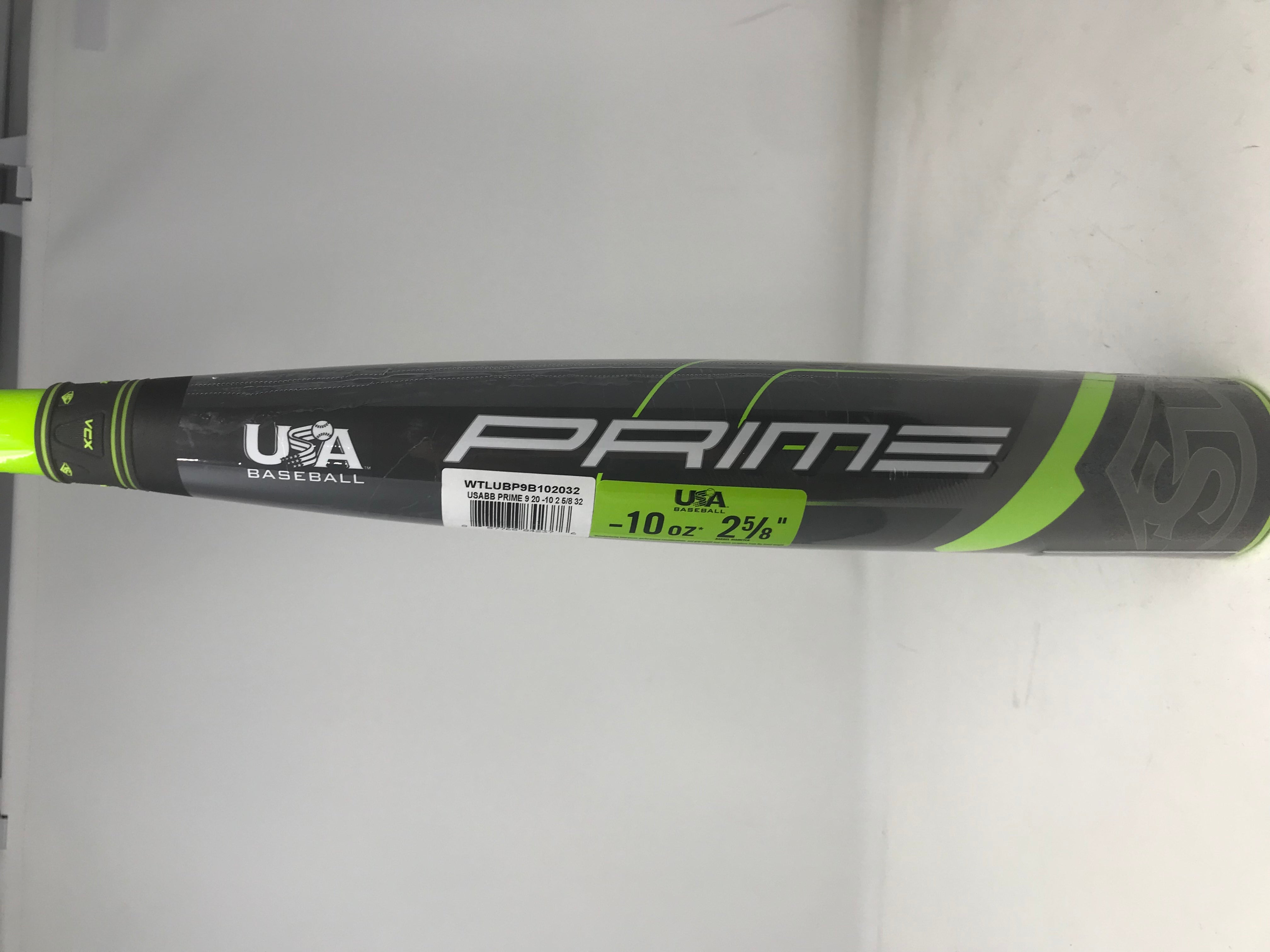 Prime Bat New Louisville Slugger Prime USA Youth Bat 2020 (-10) Black/Green 2 5 ...