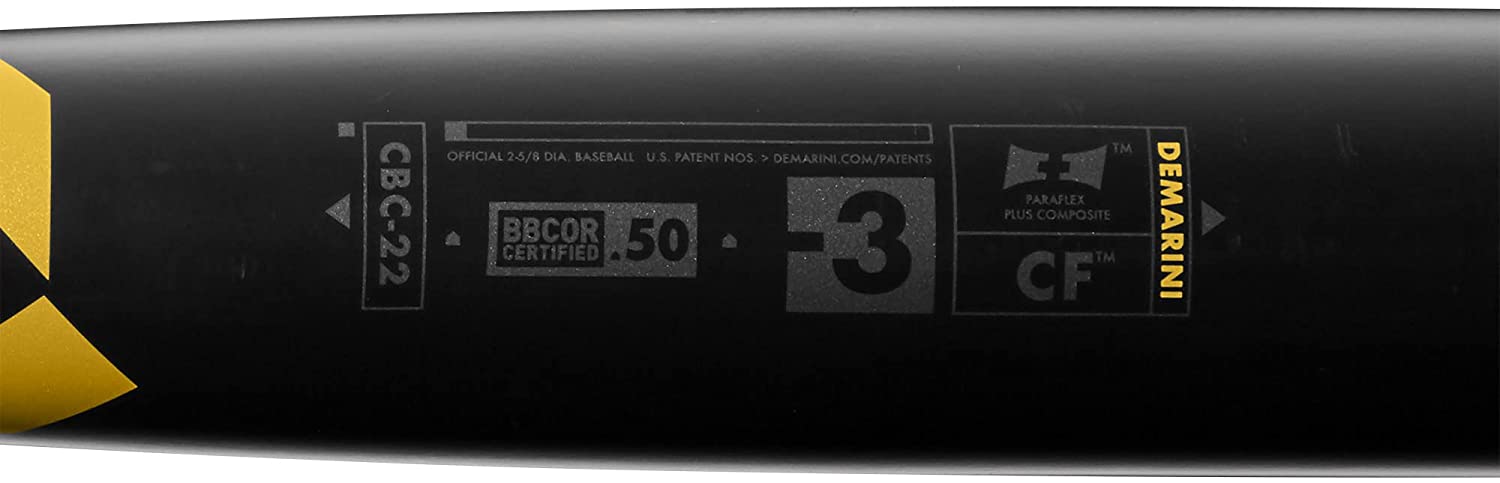 Demarini CF7 CFC15 BBCOR (-3) Paradox Plus Composite 2 5/8 Demarini CF7 CFC15 BBCOR (-3) Paradox Plus Composite 2 5/8
