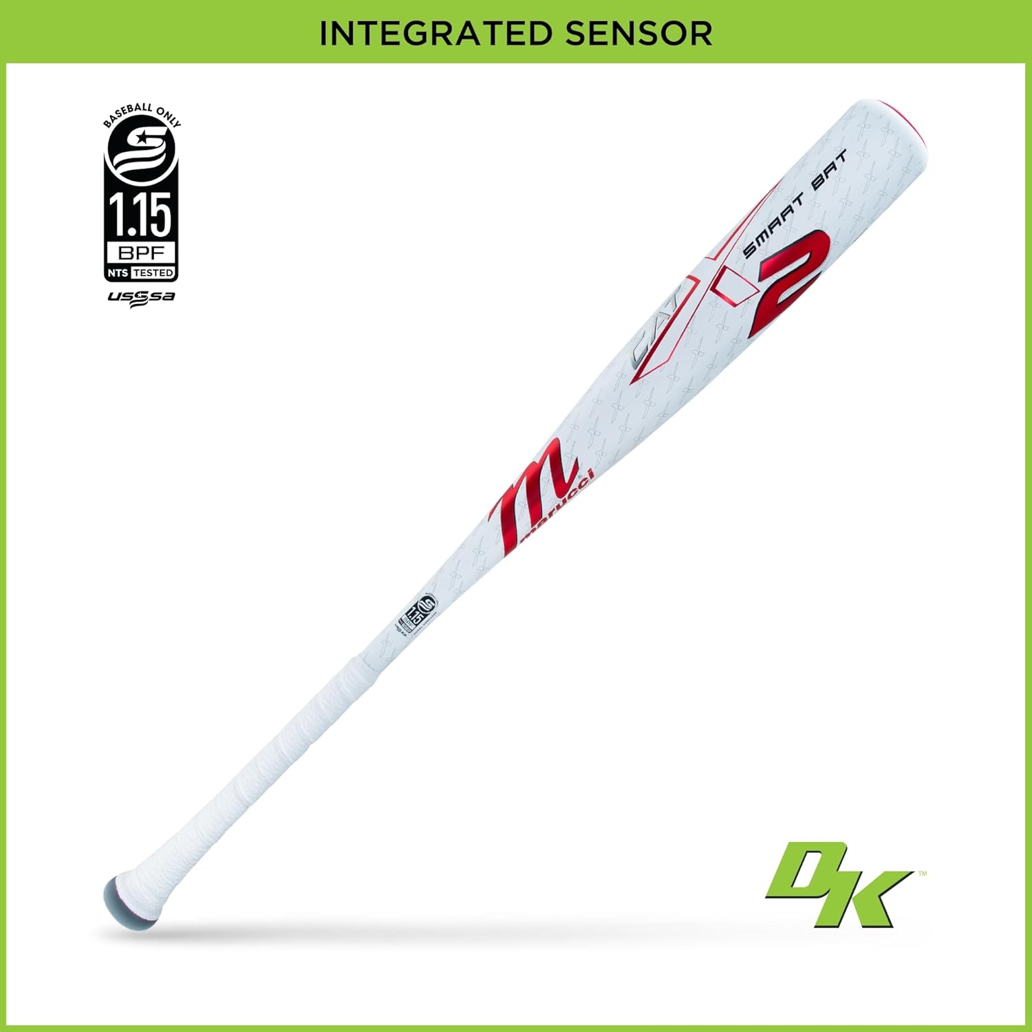 Baseball Smart Bat New Marucci CATX2 Smart Baseball Bat, 2 3/4