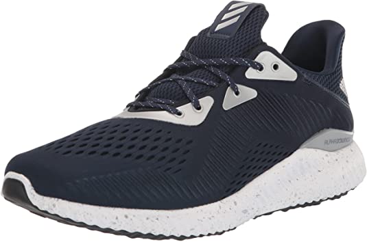 New adidas Men's Alphabounce 1 m Running Shoe Men 8 Navy/White/Silver –  Premier Bats
