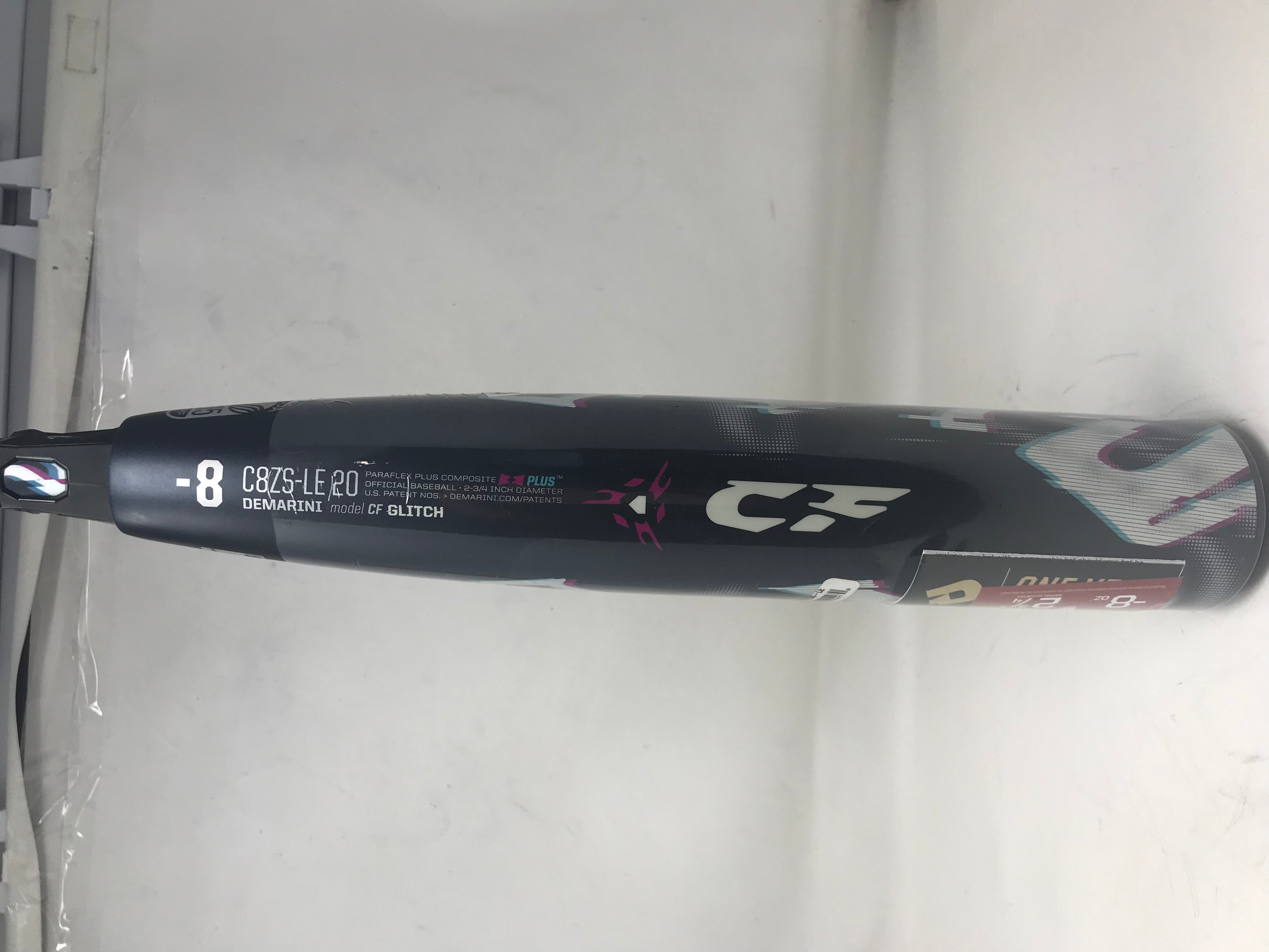 New Wilson DeMarini CF Glitch Limited Edition Baseball Bat USSSA Black