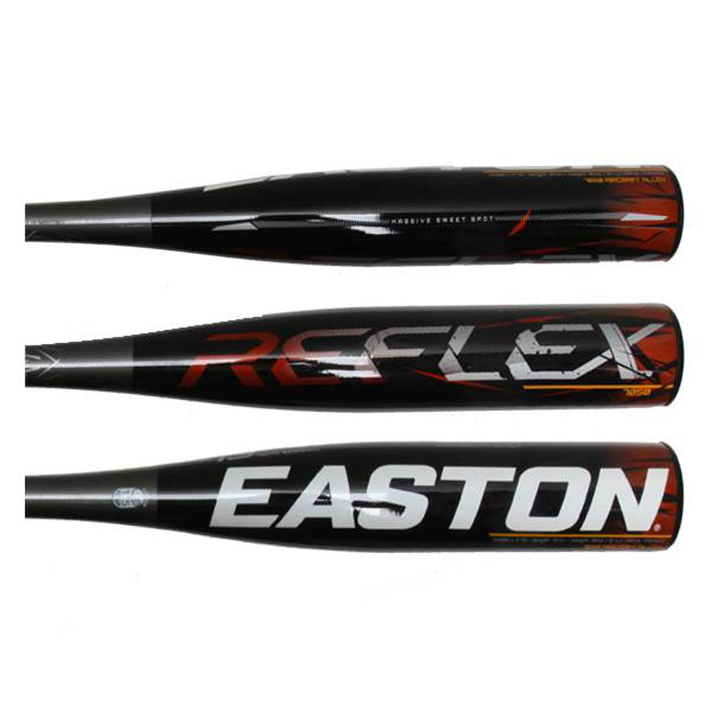 Mazza Baseball Easton Reflex LX70 – 29″ – Lega 7050 (-13) – Arancione/Nero - Foto 1
