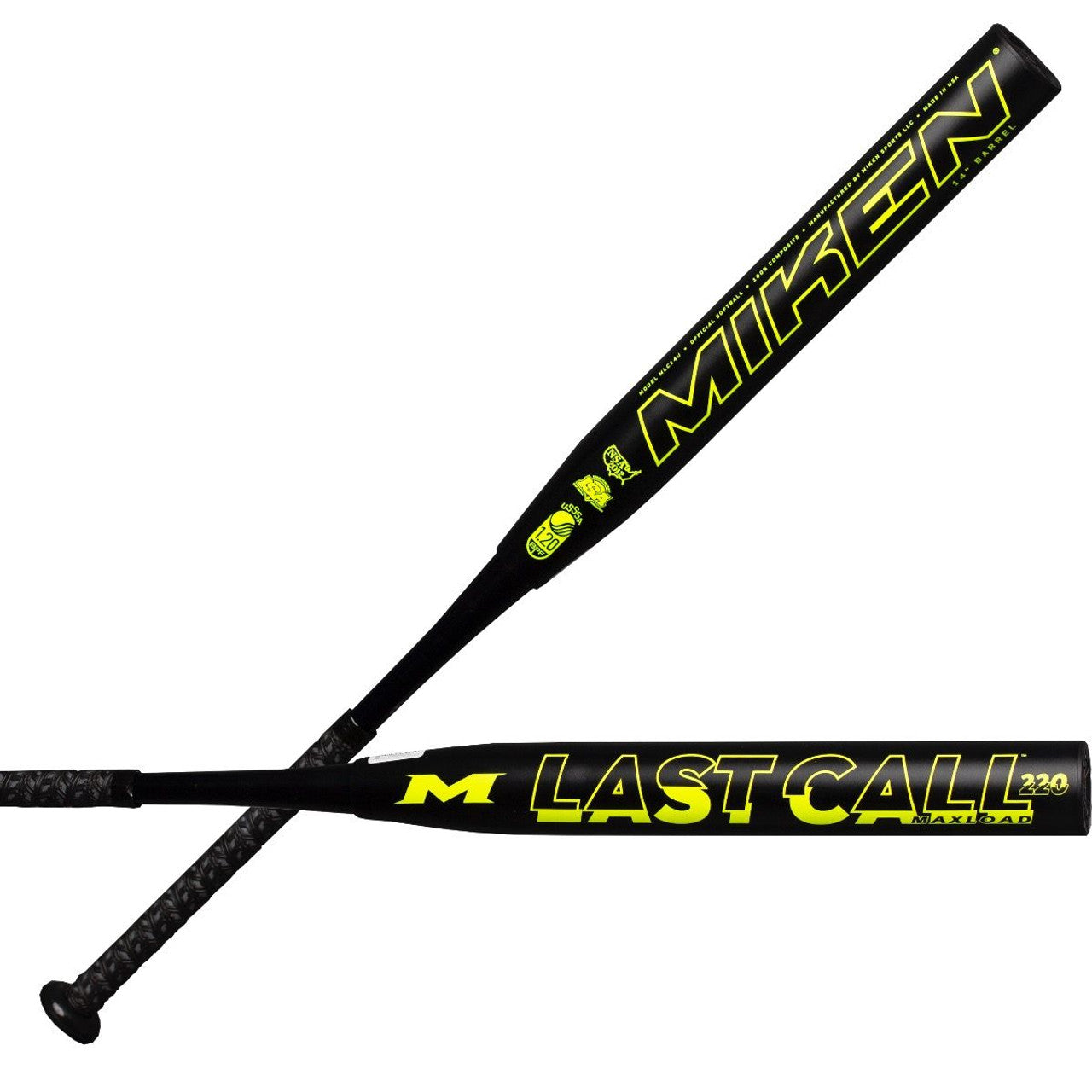 Last Call Softball New Miken 2021 Last Call USSSA Maxload Slowpitch Softball Bat 14