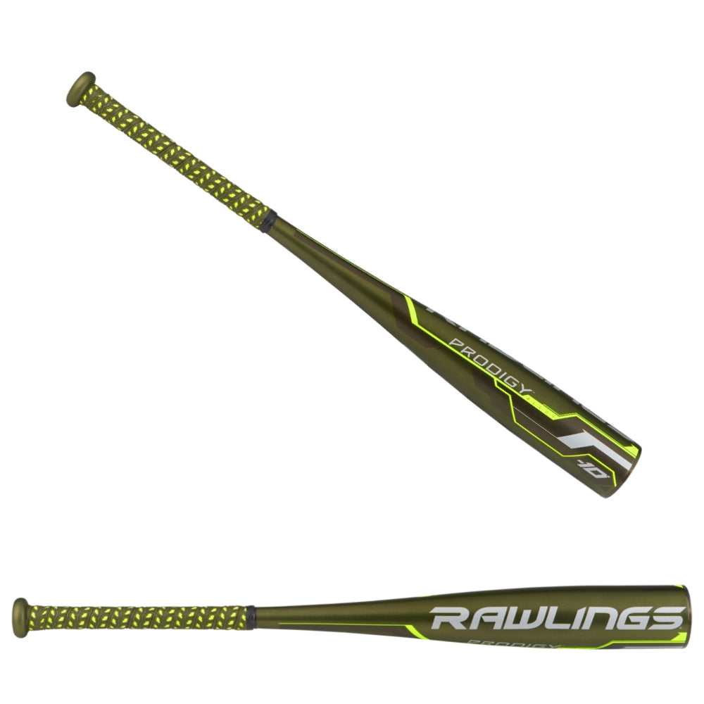New Rawlings UT8P34 Prodigy Green Senior League Baseball Bat 2 3/4"
